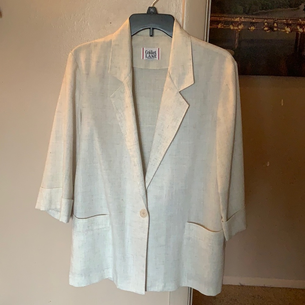 VINTAGE • MADE IN USA • Cricket Lane Blazer